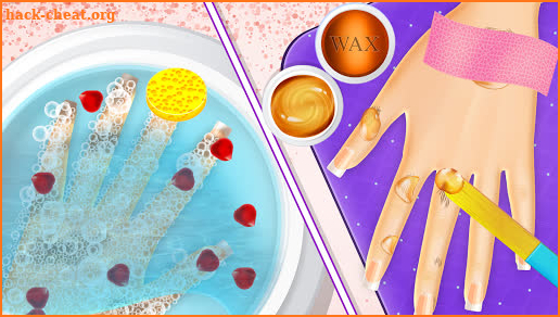 Girly Nail Art Salon: Manicure Games For Girls screenshot
