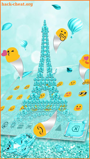 Girly Paris Theme screenshot