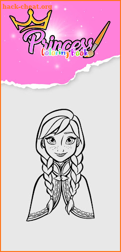 Girly Princess Coloring Book screenshot
