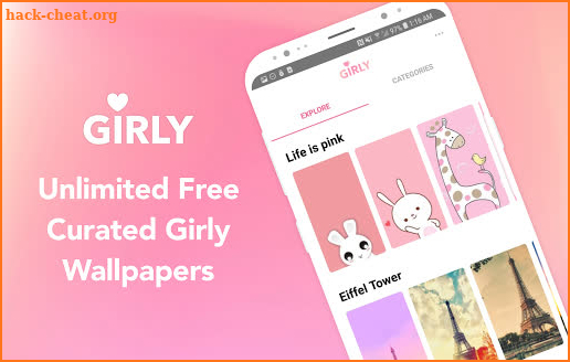 Girly Wallpapers and Backgrounds for Girls Free HD screenshot