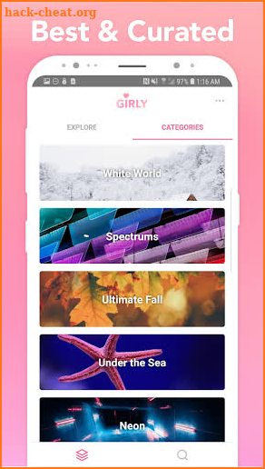 Girly Wallpapers and Backgrounds for Girls Free HD screenshot