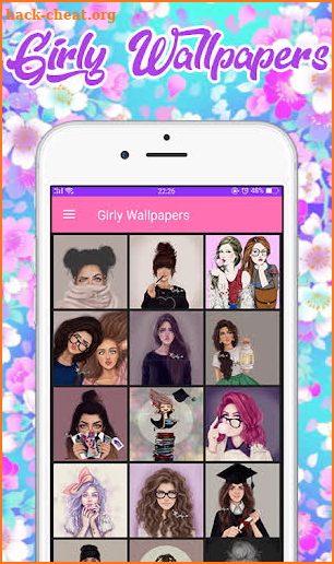 Girly Wallpapers: Just for Girls screenshot