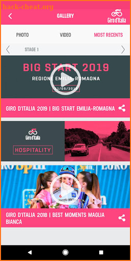 Giro d'Italia screenshot