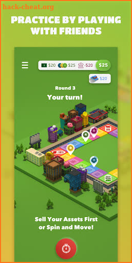 Give-Get Financial Board Game screenshot