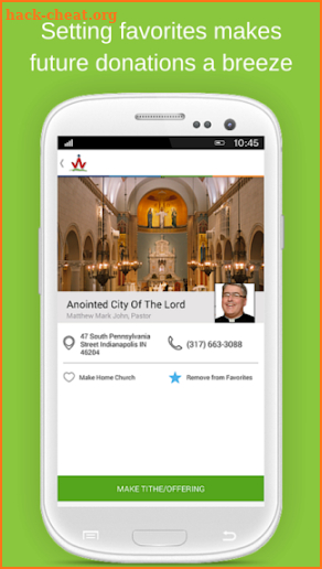 Givelify Mobile Giving App screenshot