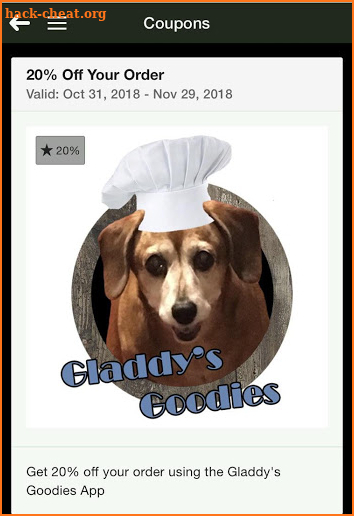 Gladdy's Goodies screenshot