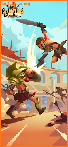 Gladiators in position screenshot