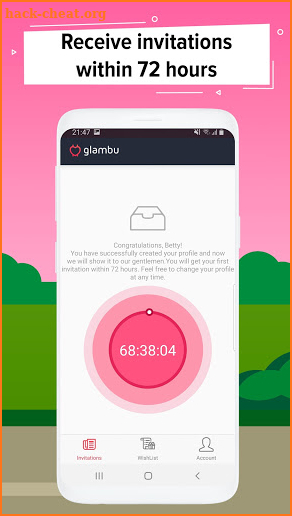 Glambu - dating app for real gentlemen screenshot