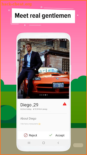 Glambu - dating app for real gentlemen screenshot