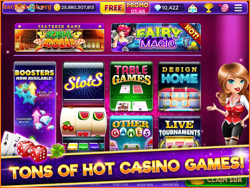 Glamour Casino - Home Designer Free Slots Game screenshot