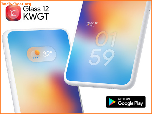 Glass 12 KWGT screenshot