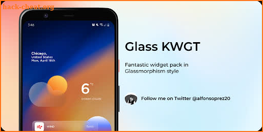 Glass for KWGT screenshot
