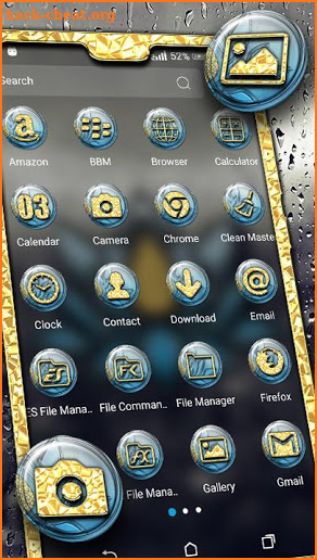 Glass Lotus Launcher Theme screenshot