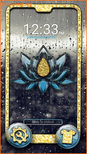 Glass Lotus Launcher Theme screenshot