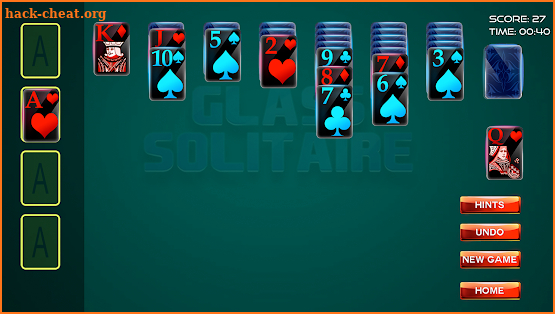 Glass Solitaire 3D screenshot