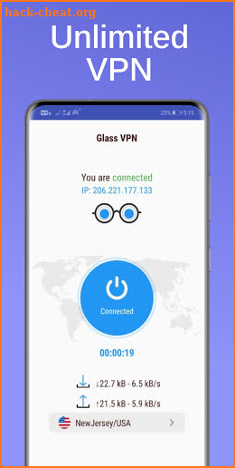 Glass VPN - Fast, Free Unlimited VPN screenshot