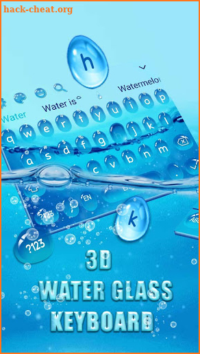 Glass water screenshot