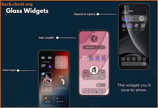 Glass Widgets screenshot