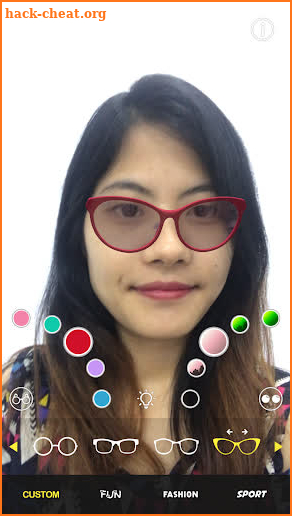 GlassOn - Virtual Glasses TryOn screenshot