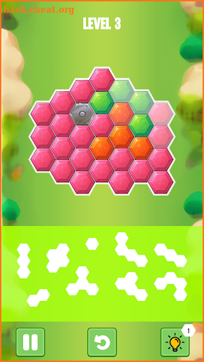 Glimmer Cells: Drop Hex screenshot