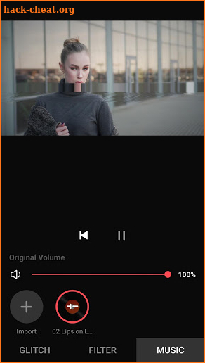 Glitch Effect Video Editor screenshot