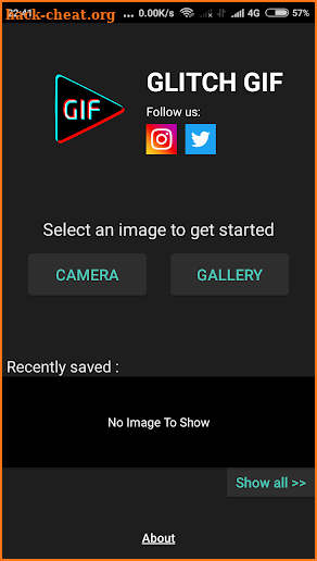 Glitch GIF Effect - Photo Editor screenshot