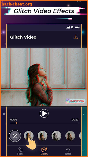 Glitch Video Effects – Video & Photo Glitch Maker screenshot