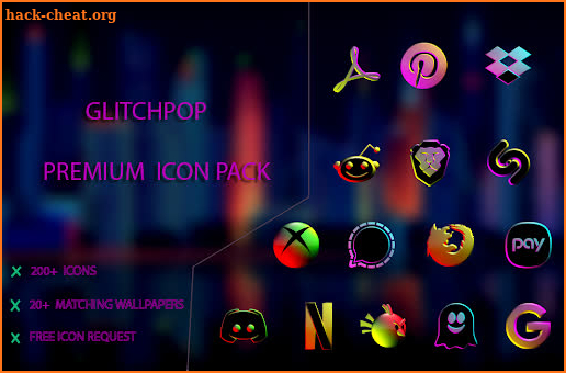 Glitchpop - Premium Icon Pack screenshot