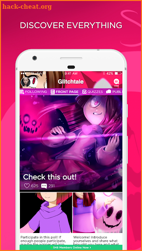 Glitchtale Amino screenshot