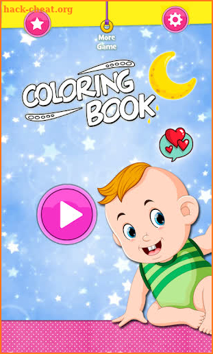 Glitter Baby Accessories Coloring And Drawing screenshot