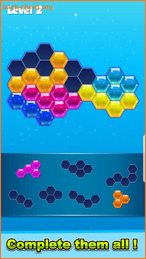 Glitter Blitz - Blocks Puzzle screenshot