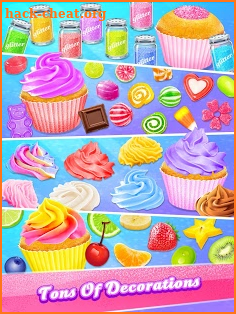 Glitter Cupcake - Trendy & Sparkly Desserts Food screenshot