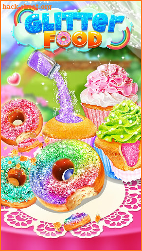 Glitter Desserts - Glitter Cupcake & Glitter Donut screenshot