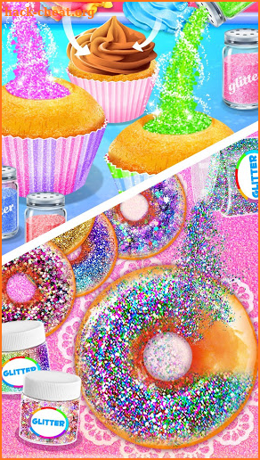 Glitter Desserts - Glitter Cupcake & Glitter Donut screenshot