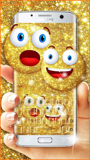 Glitter Emoji Keyboard screenshot