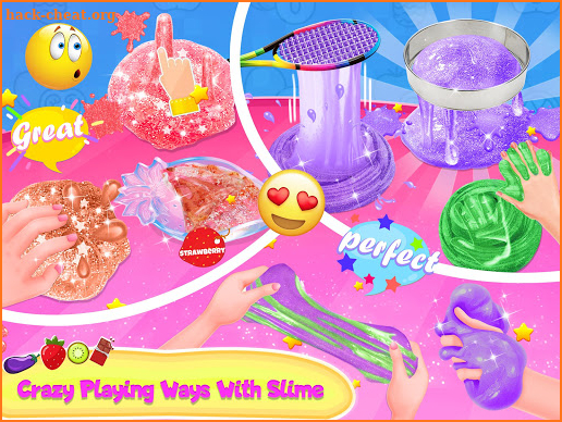 Glitter Food Makeup Slime - Kitchen Fun screenshot