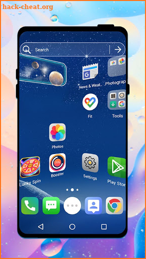 Glitter Launcher——Live wallpaper & Control center screenshot