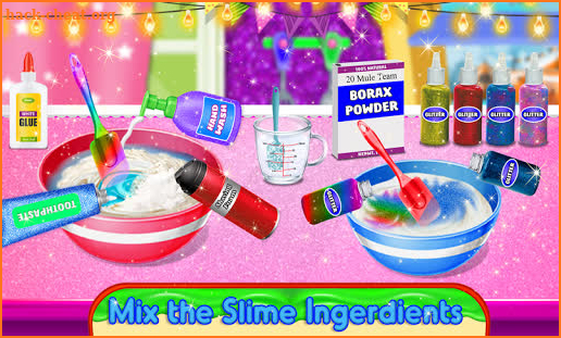 Glitter Slime Maker and Simulator - ASMR screenshot