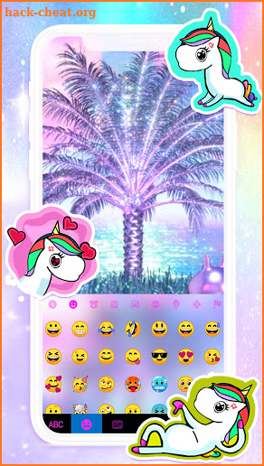 Glitter Tree Live Keyboard Background screenshot