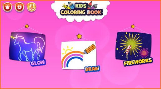 Glitter Unicorn Coloring Book - Rainbow Drawing screenshot