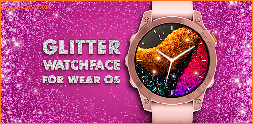 Glitter Watchfaces for Wear OS screenshot