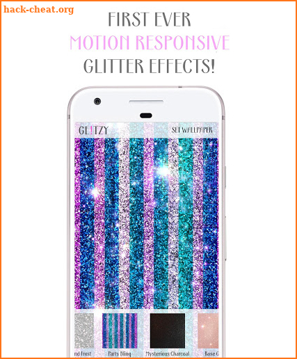 Glitzy - Real Glitter Live Wallpaper screenshot