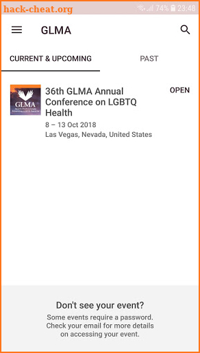 GLMA Annual Conference screenshot