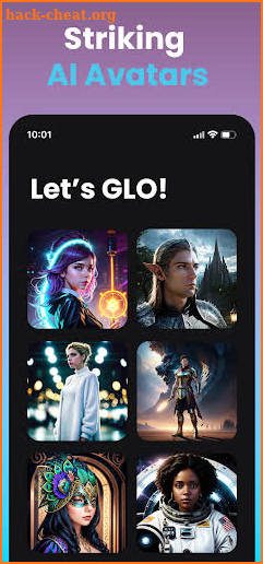 Glo: AI Avatar Photo Generator screenshot