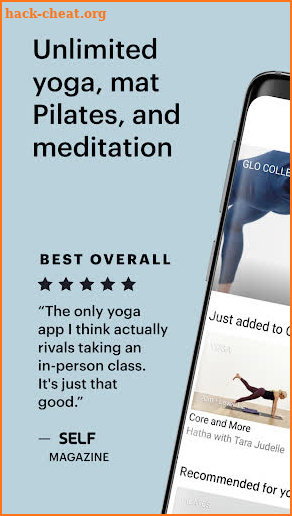 Glo - Yoga, Pilates, & Meditation Classes screenshot