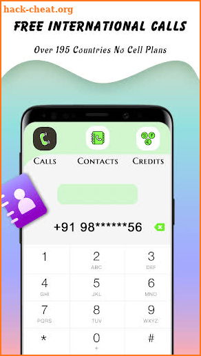 Global call : 2nd phone number & private call screenshot