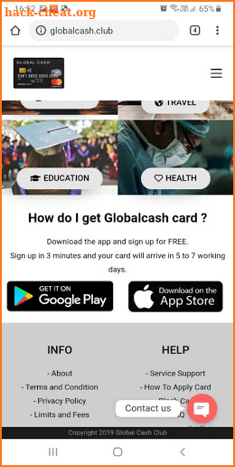 Global Cash Club screenshot