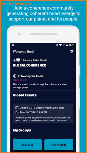 Global Coherence screenshot
