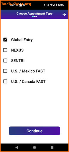 Global Entry Bot screenshot