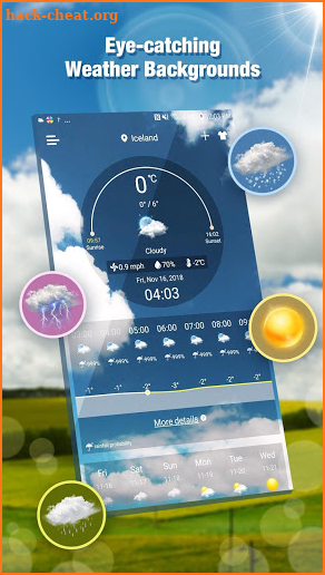 Global Live Weather Forecast App screenshot